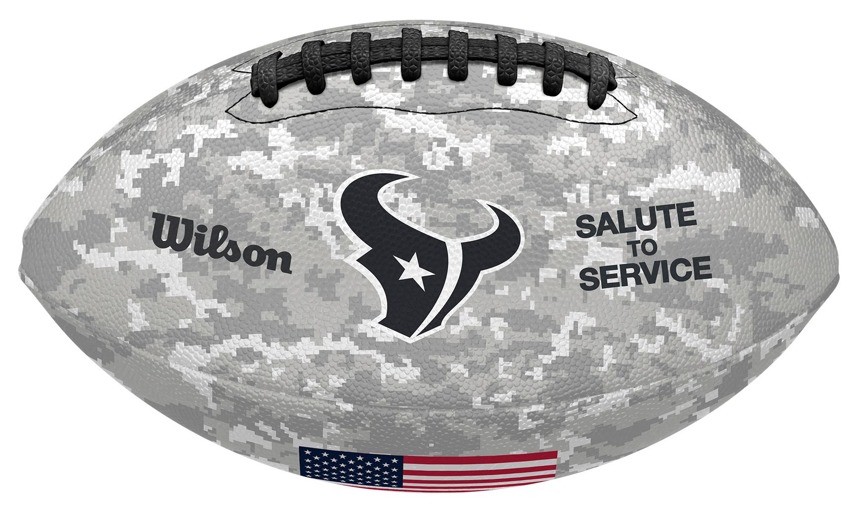 Wilson Houston Texans Salute To Service 2024 Full-Size Football product image