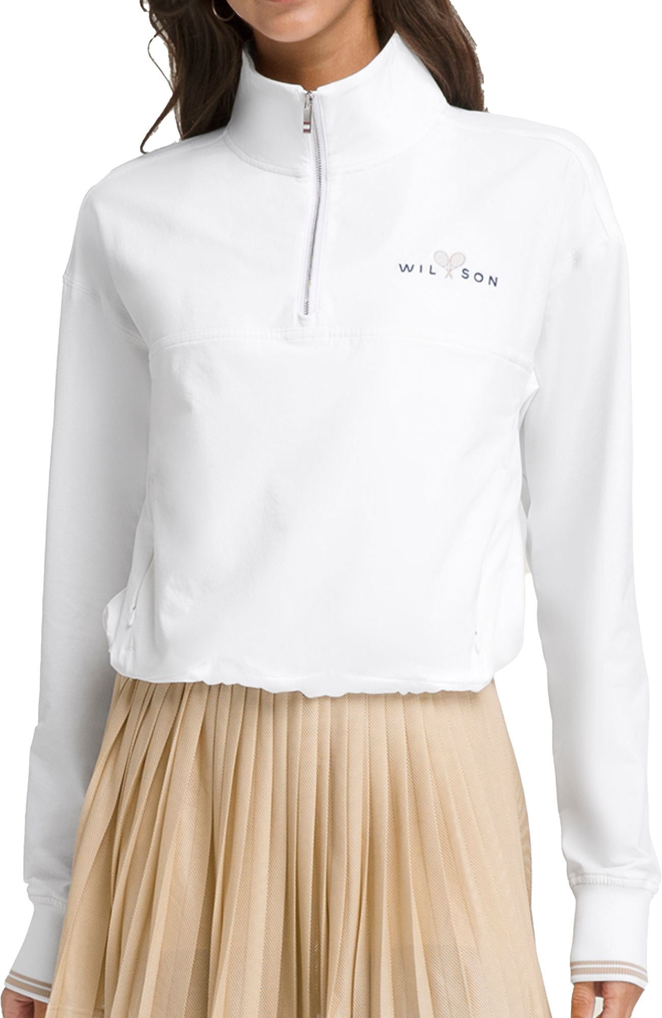 Wilson Women's Davenport Woven 1/4 Zip Pop Over product image