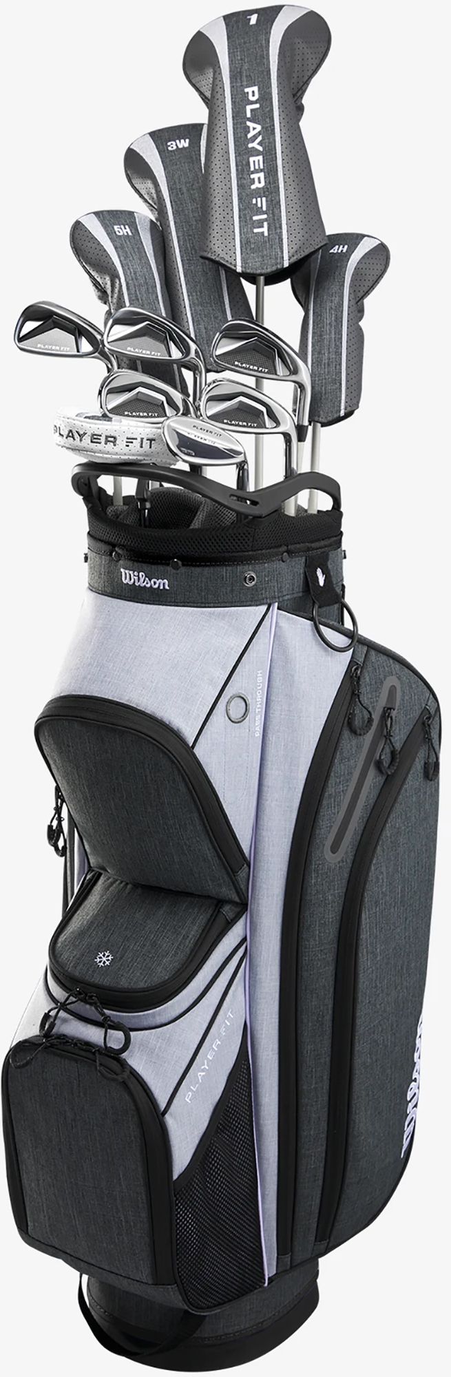 Wilson Women's PlayerFit Cart Bag 17-Piece Complete Set product image
