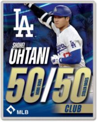 Shohei Ohtani Los Angeles Dodgers 1st Home Run Silver Coin
