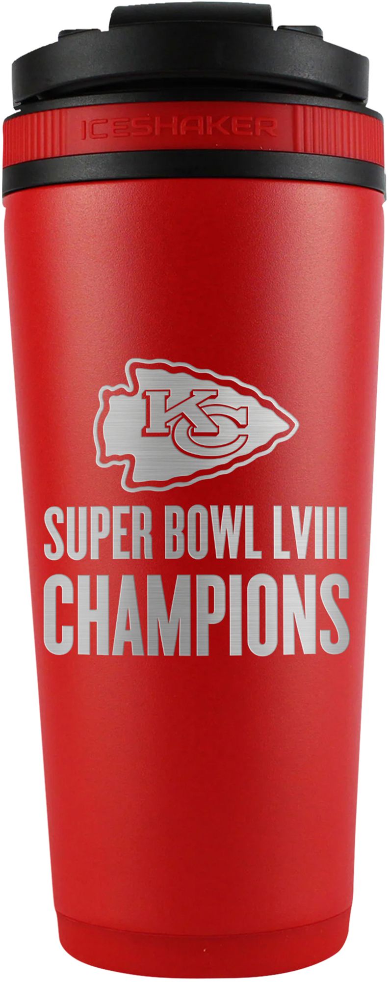 Wincraft Super Bowl Lviii Champions Kansas City Chiefs Ice Shaker International Shipping