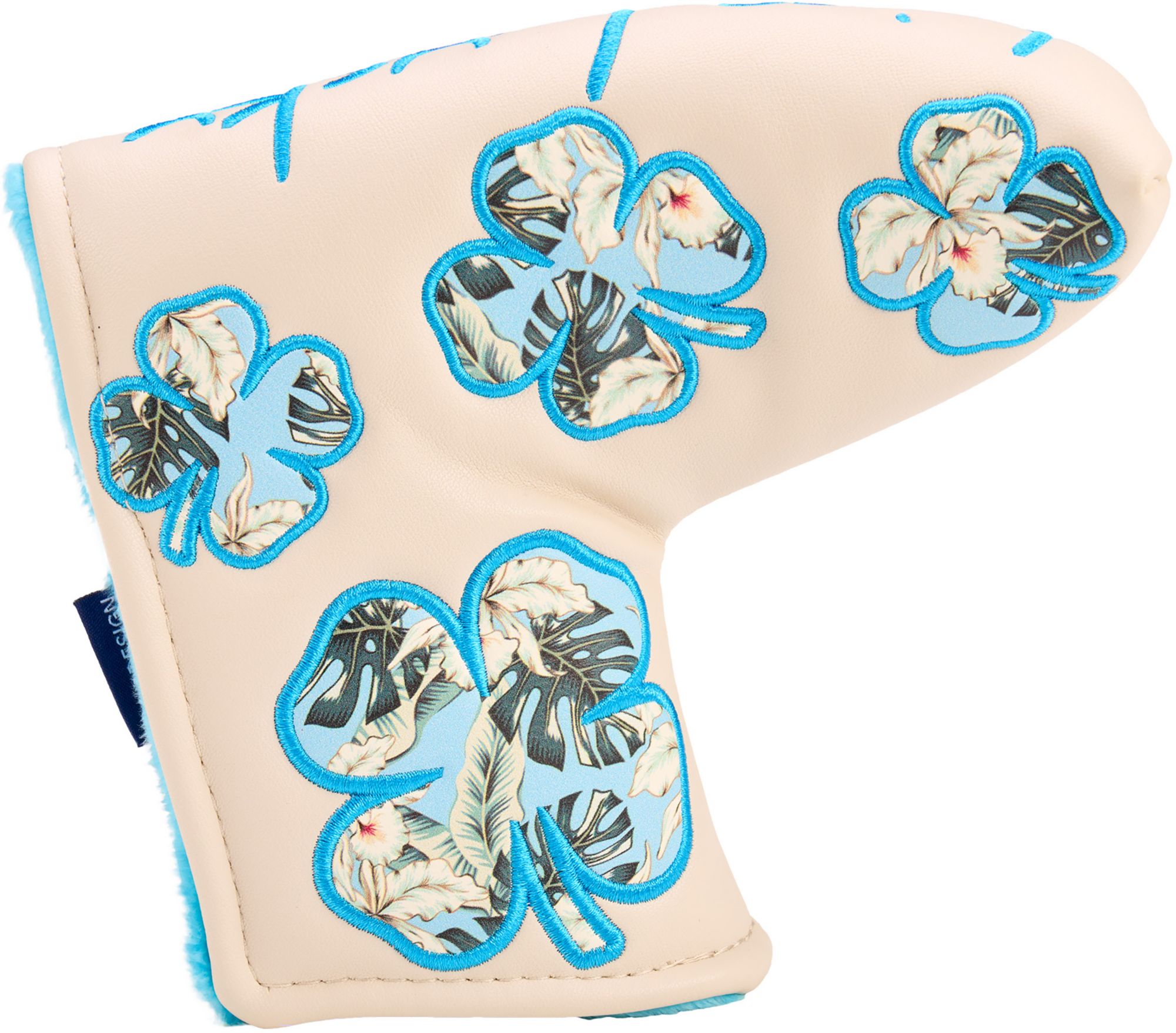 CMC Design Live Lucky Floral Blade Putter Headcover product image