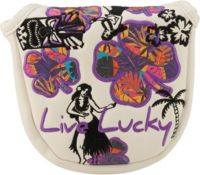 CMC Design Live Lucky Purple Hula Mallet Putter Headcover | Golf