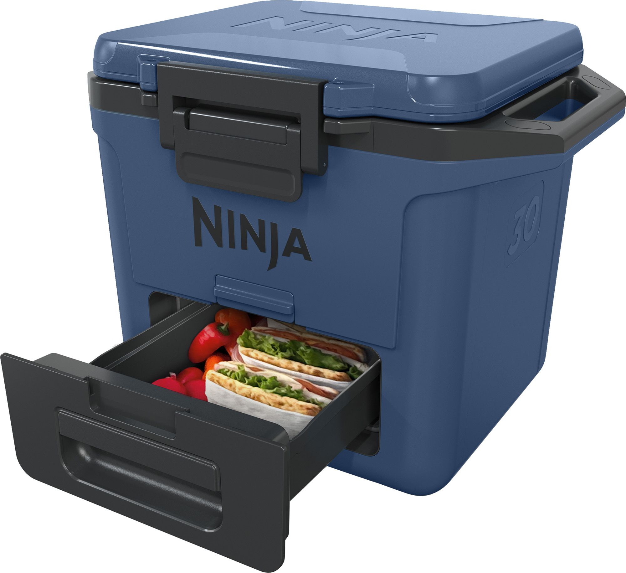 Ninja FrostVault 30 Qt. Hard Cooler with Bonus Cutting Board Divider Insert Sansujyuku sansujyuku.com