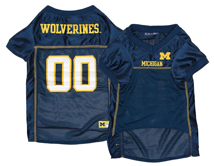 Pets First Michigan Wolverines Pet Jersey product image