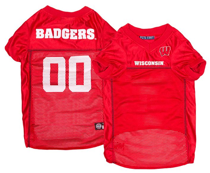 Pets First Wisconsin Badgers Pet Jersey product image