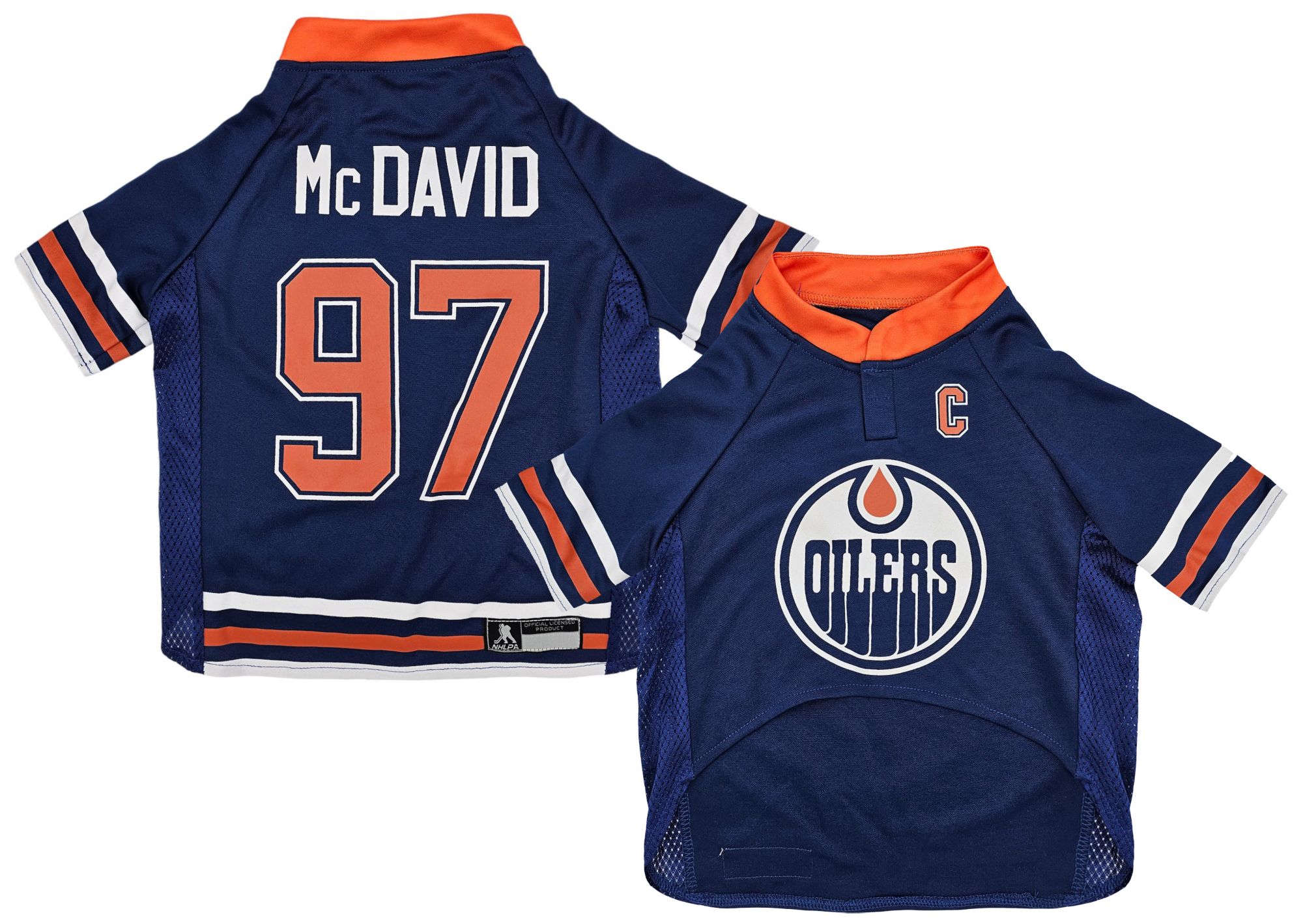 Pets First Edmonton Oilers Connor McDavid #97 Pet Jersey product image