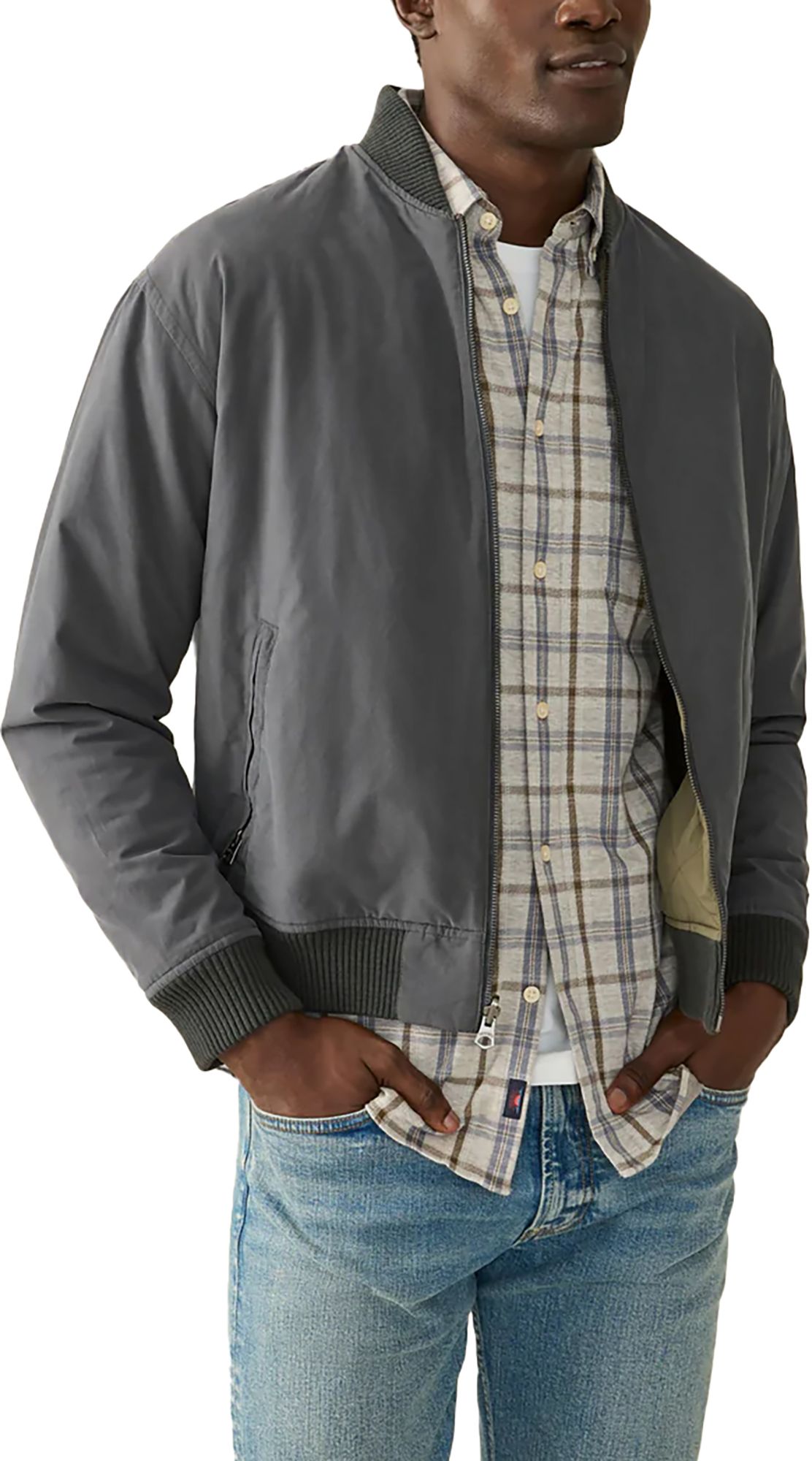 Faherty Men's Reversible Surplus Bomber Jacket product image