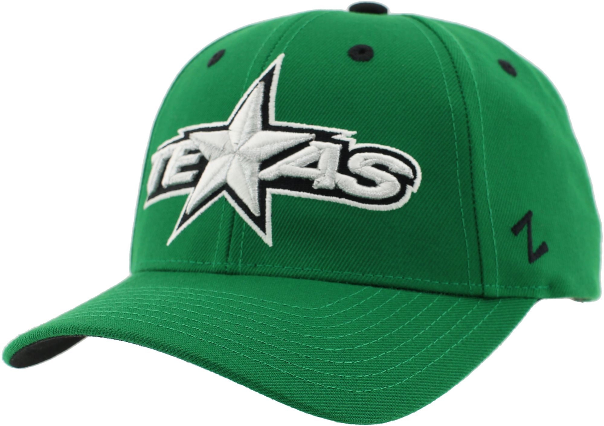 Zephyr Adult Texas Stars Green Adjustable Hat product image