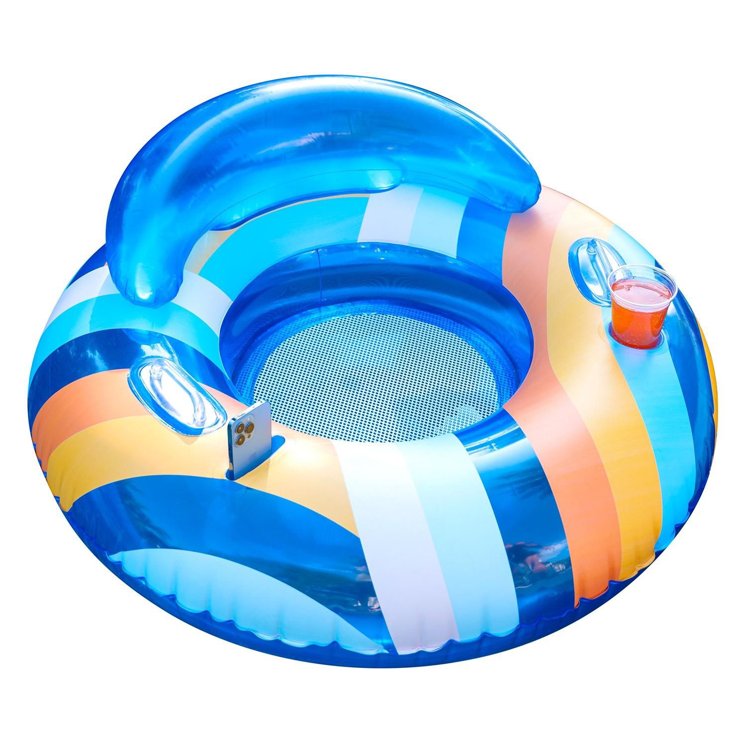 PoolCandy Deluxe 46" Tube with Backrest product image