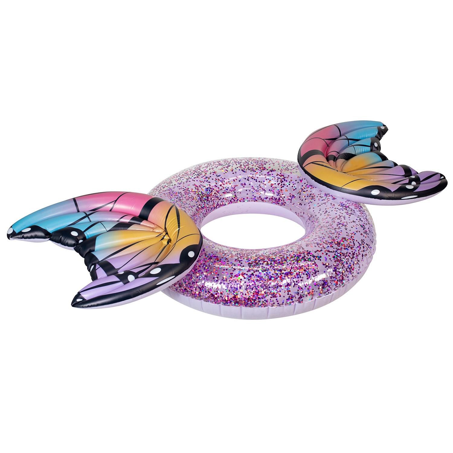 PoolCandy Glitter Butterfly 40" Pool Tube product image