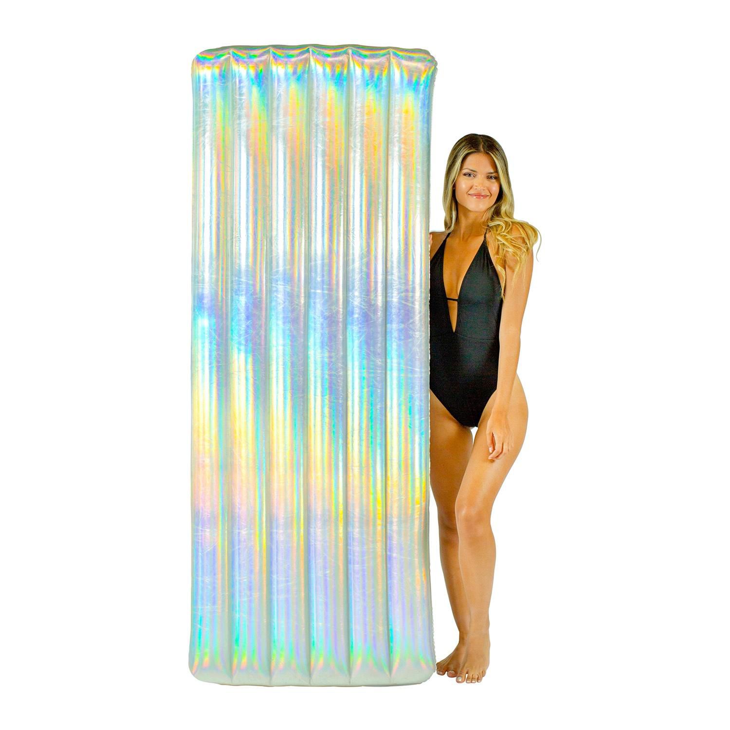 PoolCandy 74" Holographic Pool Raft product image