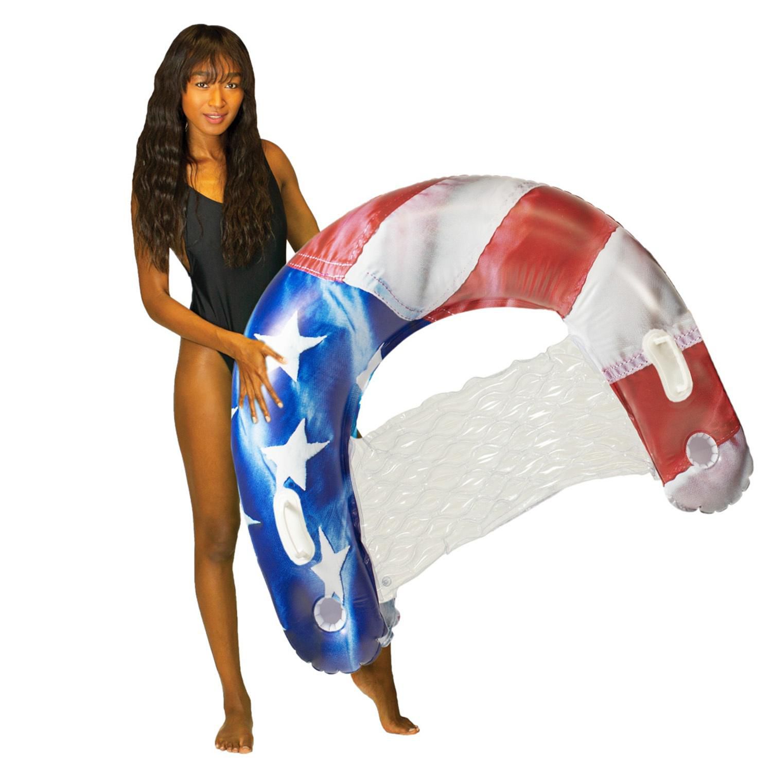PoolCandy Jumbo Stars & Stripes Sun Chair product image
