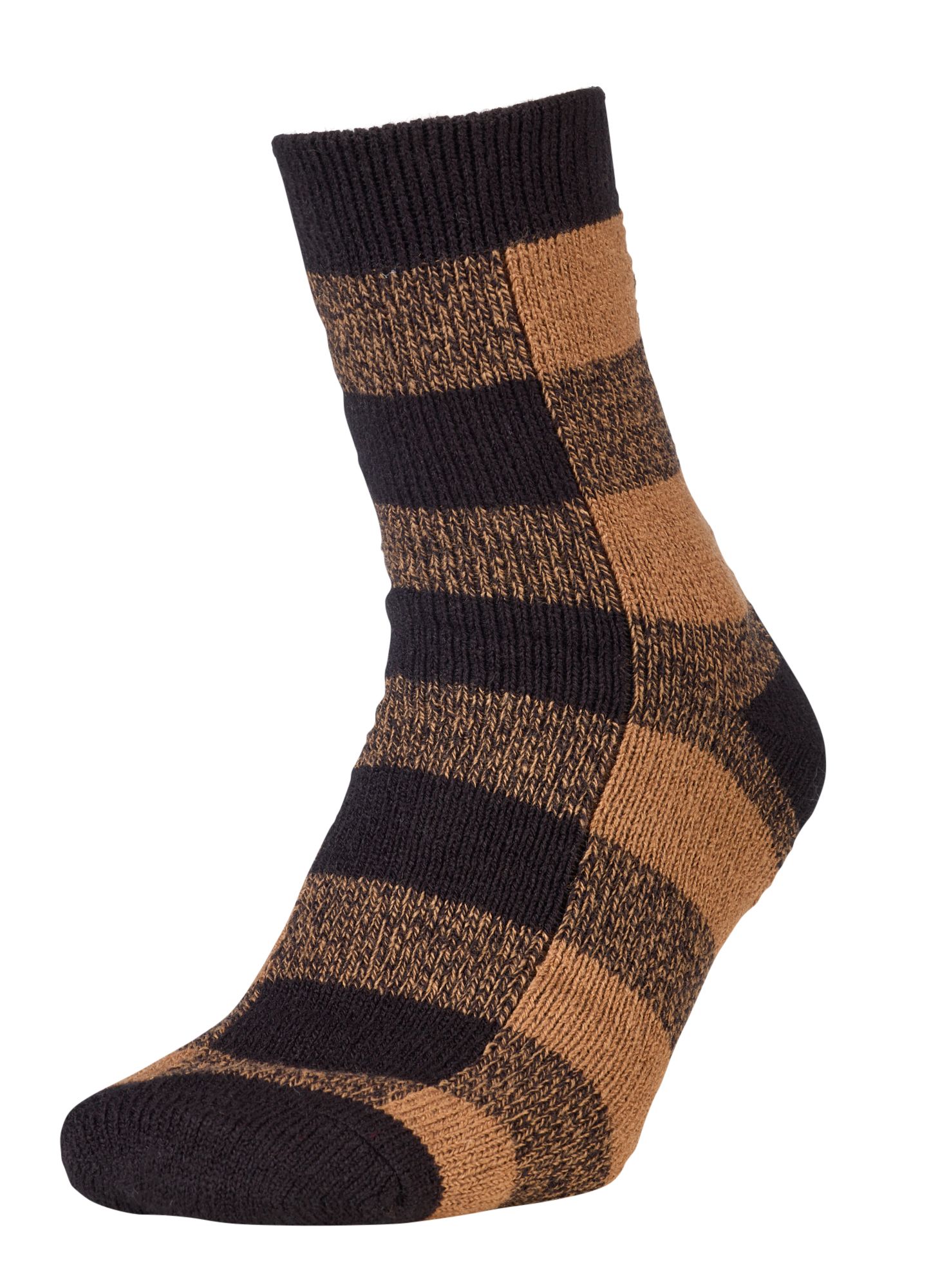 Northeast Outfitters Cozy Cabin Men's Buff Check Socks product image