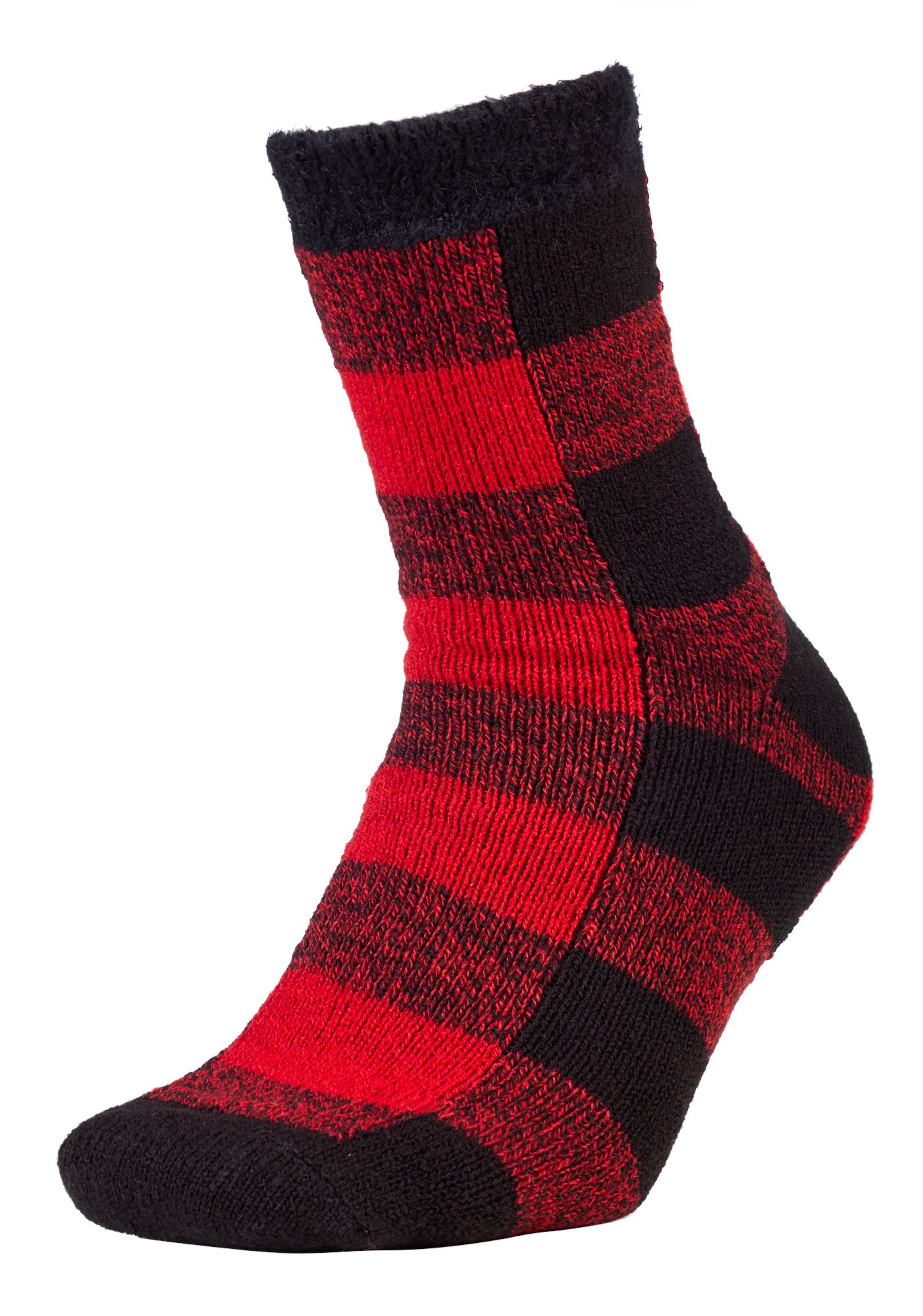 Northeast Outfitters Cozy Cabin Men's Buff Check Socks product image