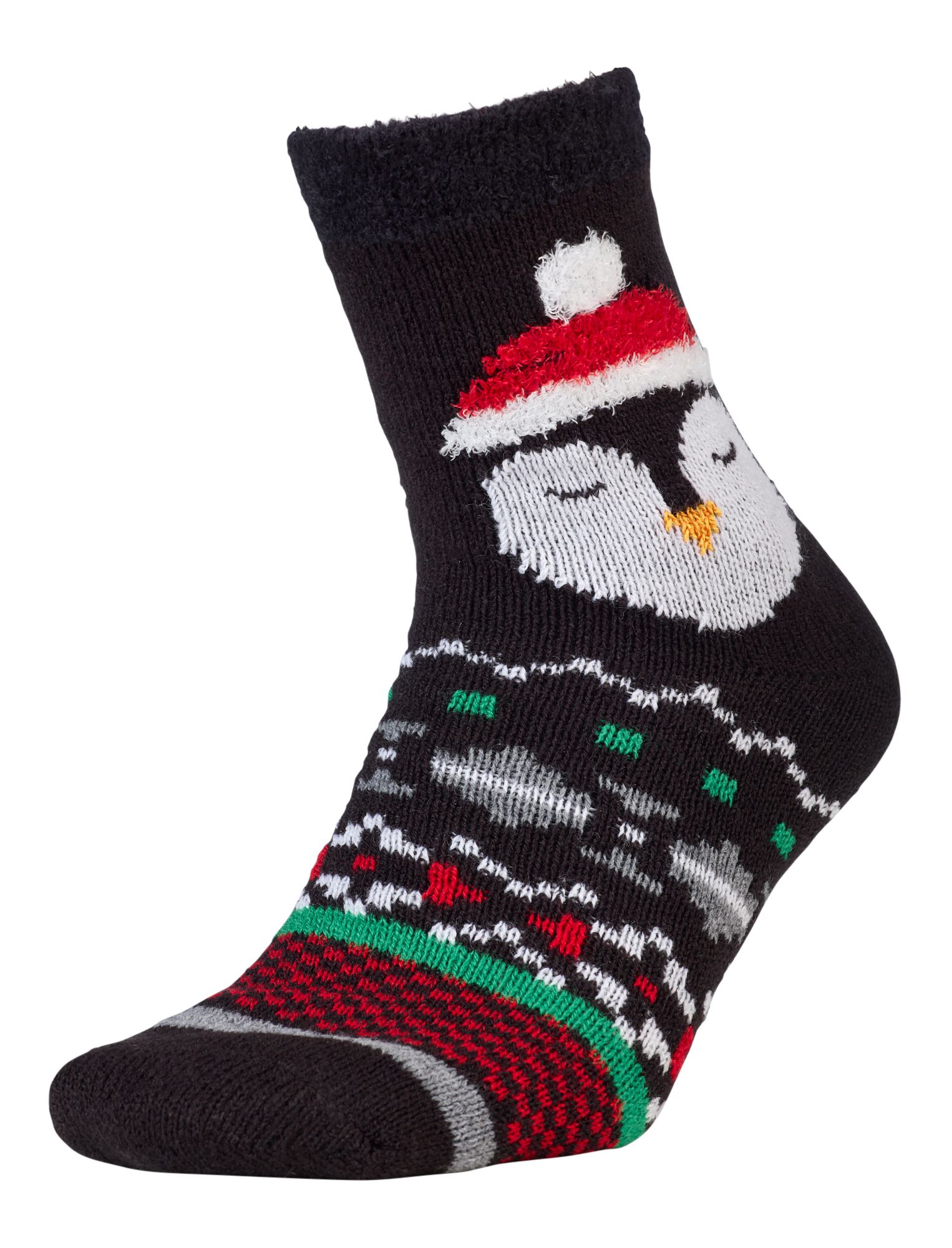 Northeast Outfitters Cozy Cabin Men's Festive Ankle Icon Socks product image