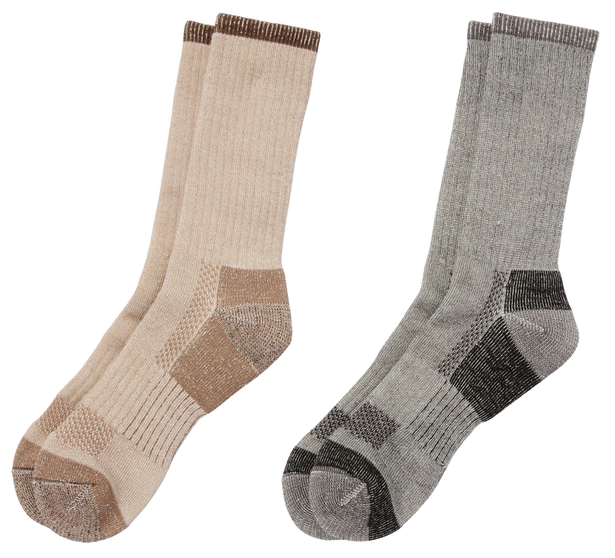 Northeast Outfitters Men's Merino Hiking Socks 2-Pack product image
