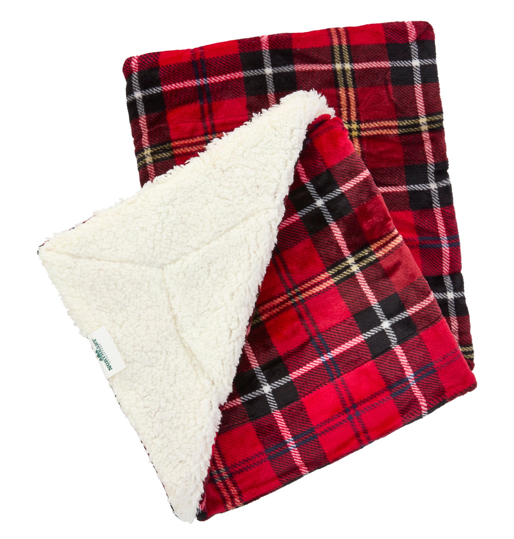 Northeast Outfitters Cozy Cabin Holiday Plaid Blanket product image