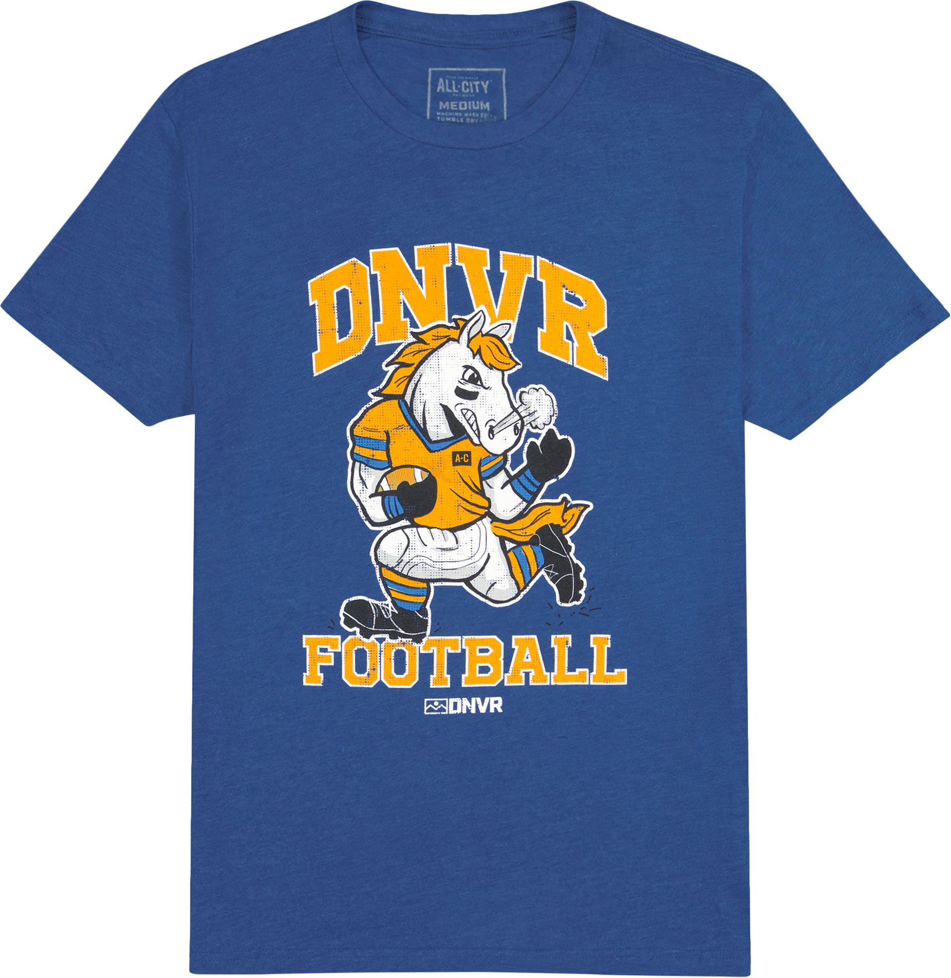 ALLCITY Adult Denver Mascot Blue T-Shirt product image