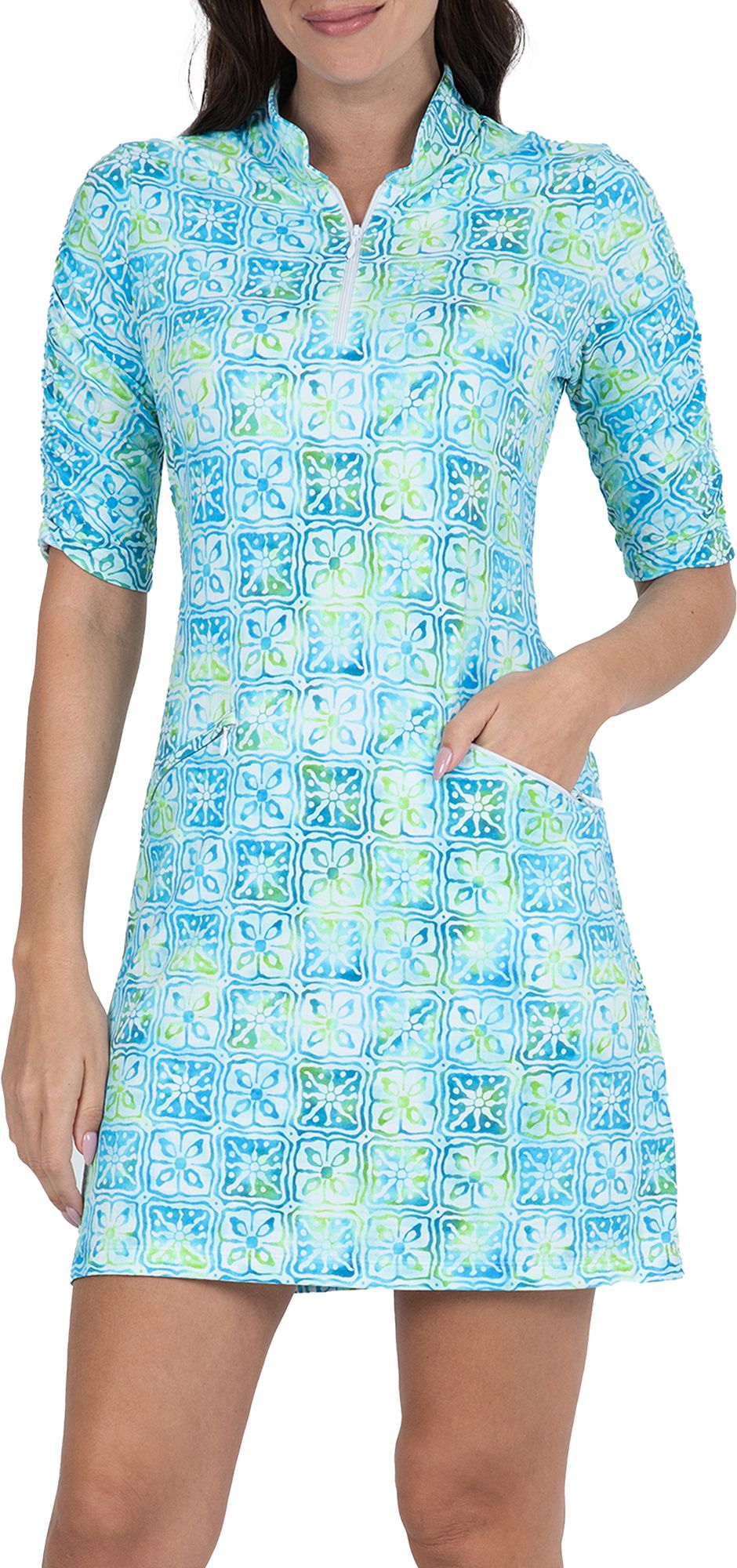 IBKUL Women's Kathy Elbow Length Sleeve Golf Dress product image