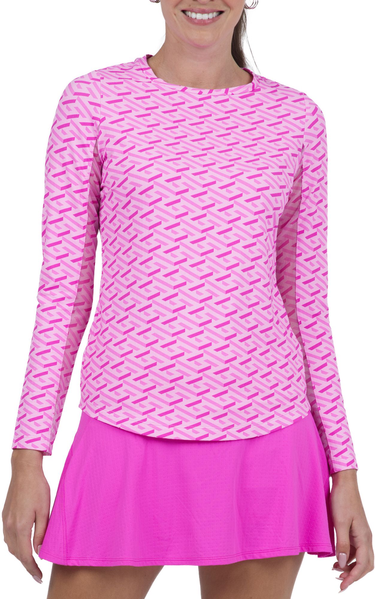 IBKUL Women's Fatima Comfort Crew Golf Shirt product image