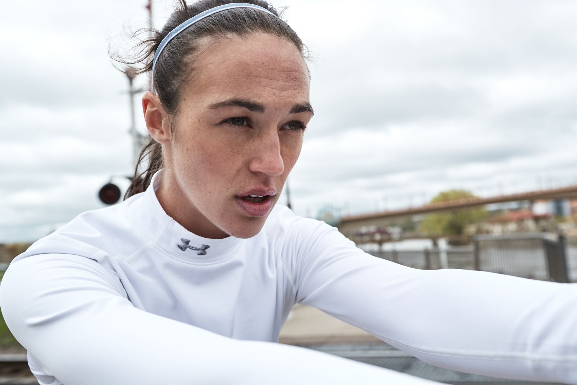 Under Armour Women's ColdGear Fitted Mock Neck Long Sleeve Pullover product image