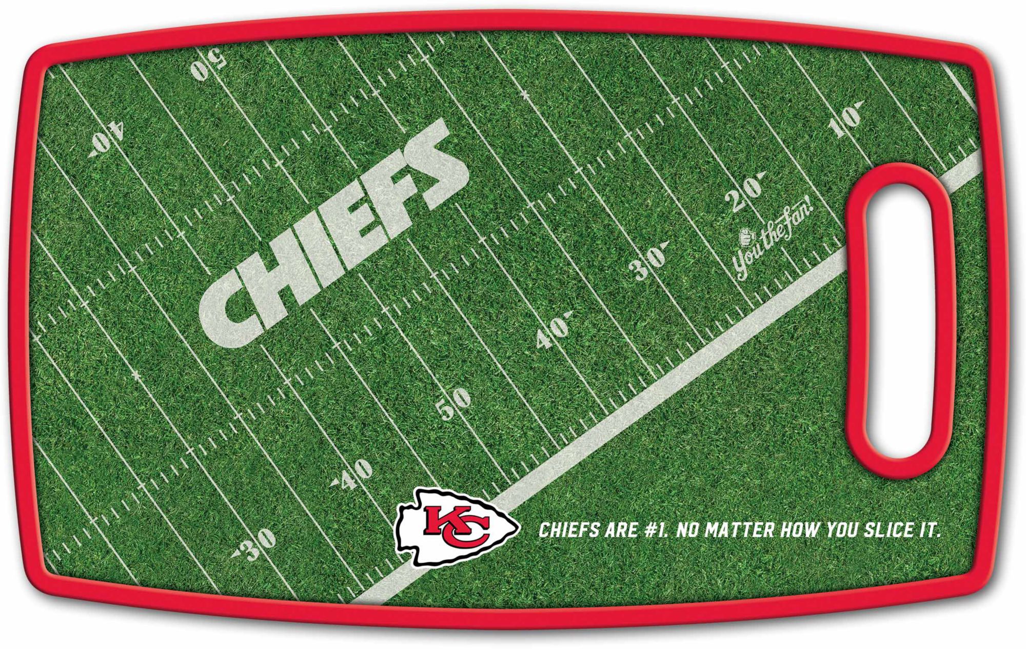 YouTheFan Kansas City Chiefs Retro Cutting Board product image