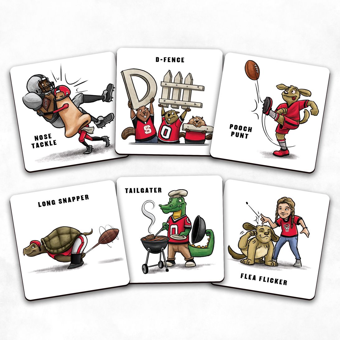 You The Fan NC State Wolfpack Memory Match Game product image