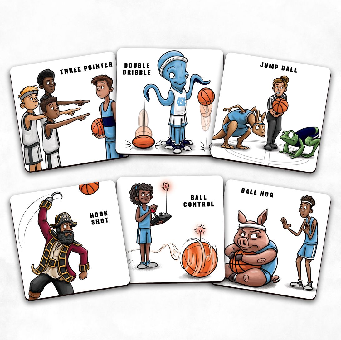 You The Fan North Carolina Tar Heels Memory Match Game product image