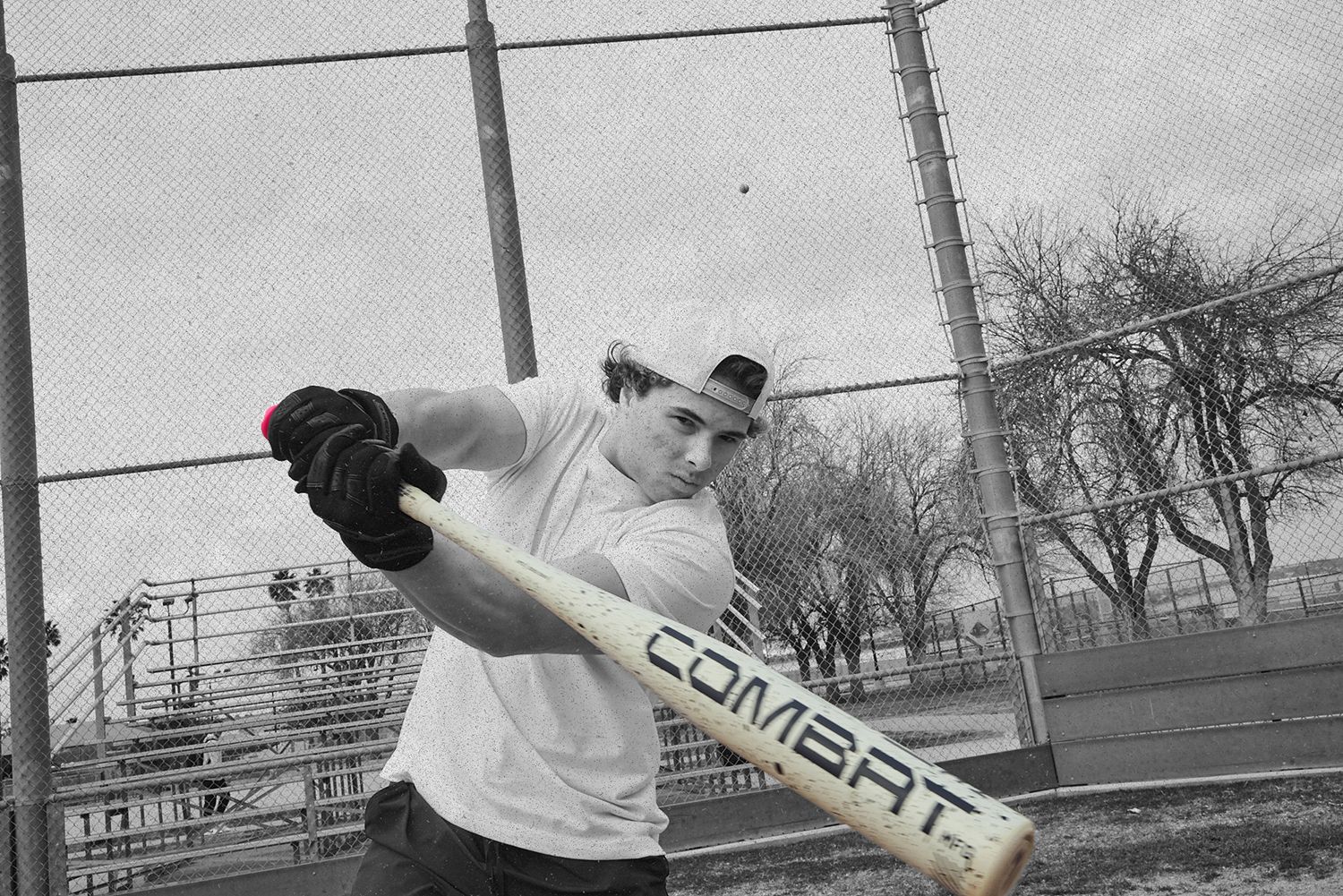 COMBAT MFG Spec A1 Cookies & Cream BBCOR Bat 2025 (-3) product image