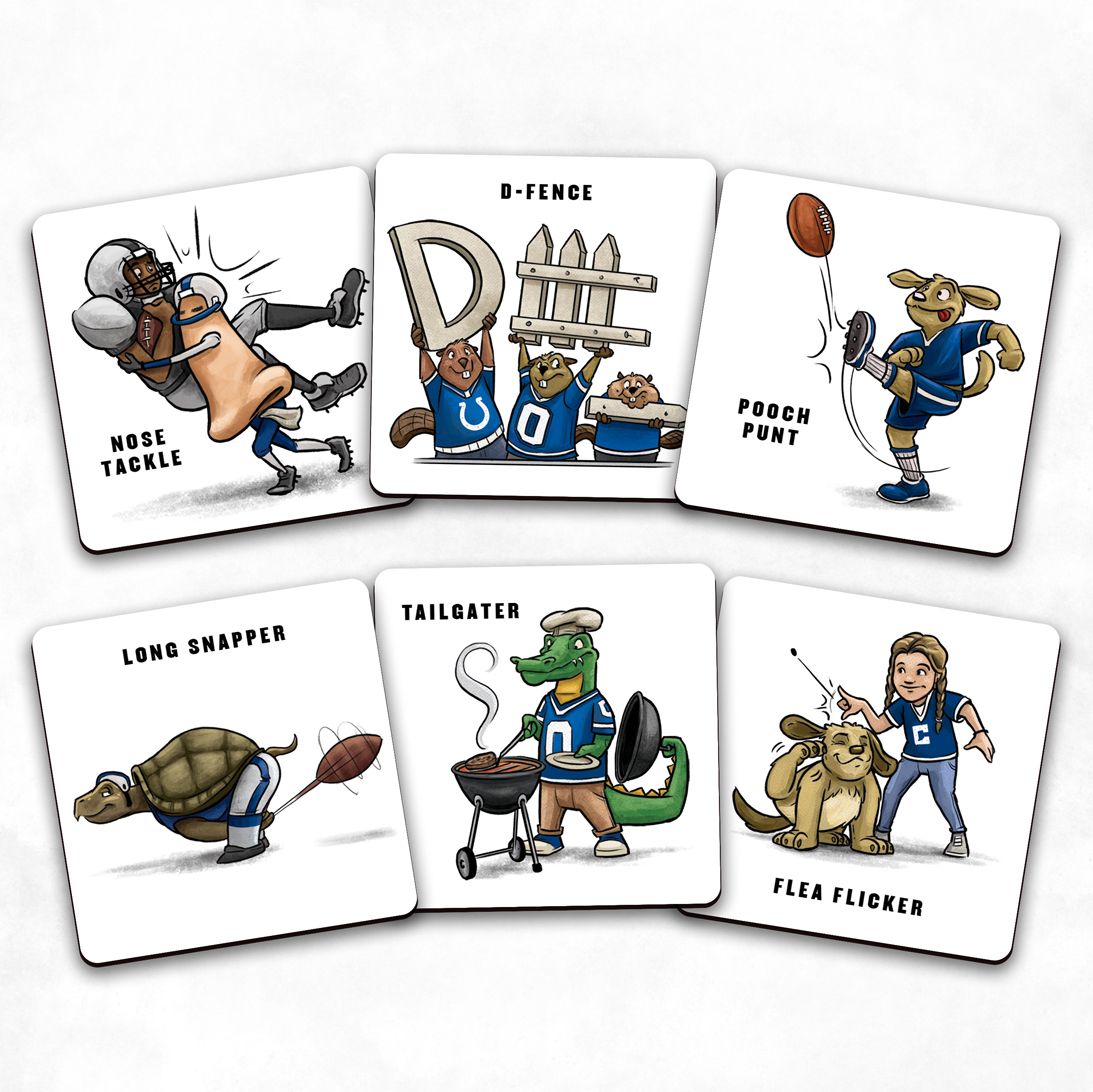 You The Fan Indianapolis Colts Memory Match Game product image