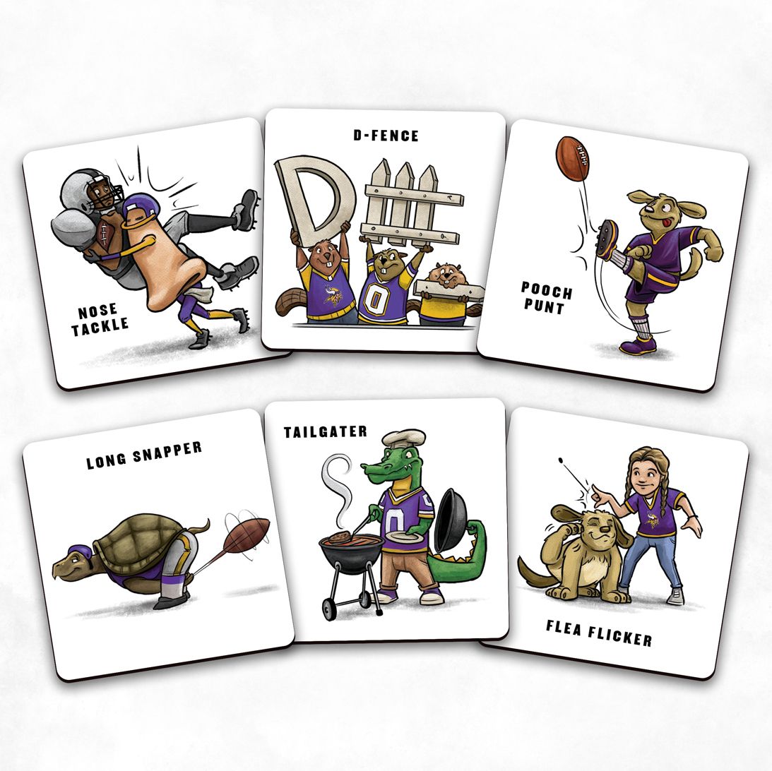 You The Fan Minnesota Vikings Memory Match Game product image