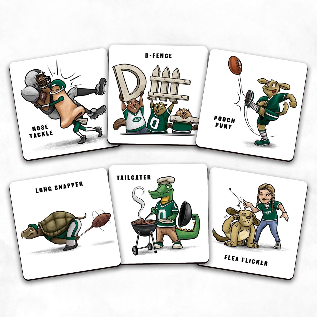 You The Fan New York Jets Memory Match Game product image