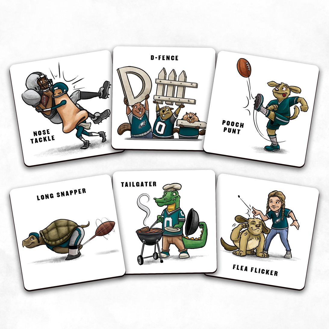 You The Fan Philadelphia Eagles Memory Match Game product image