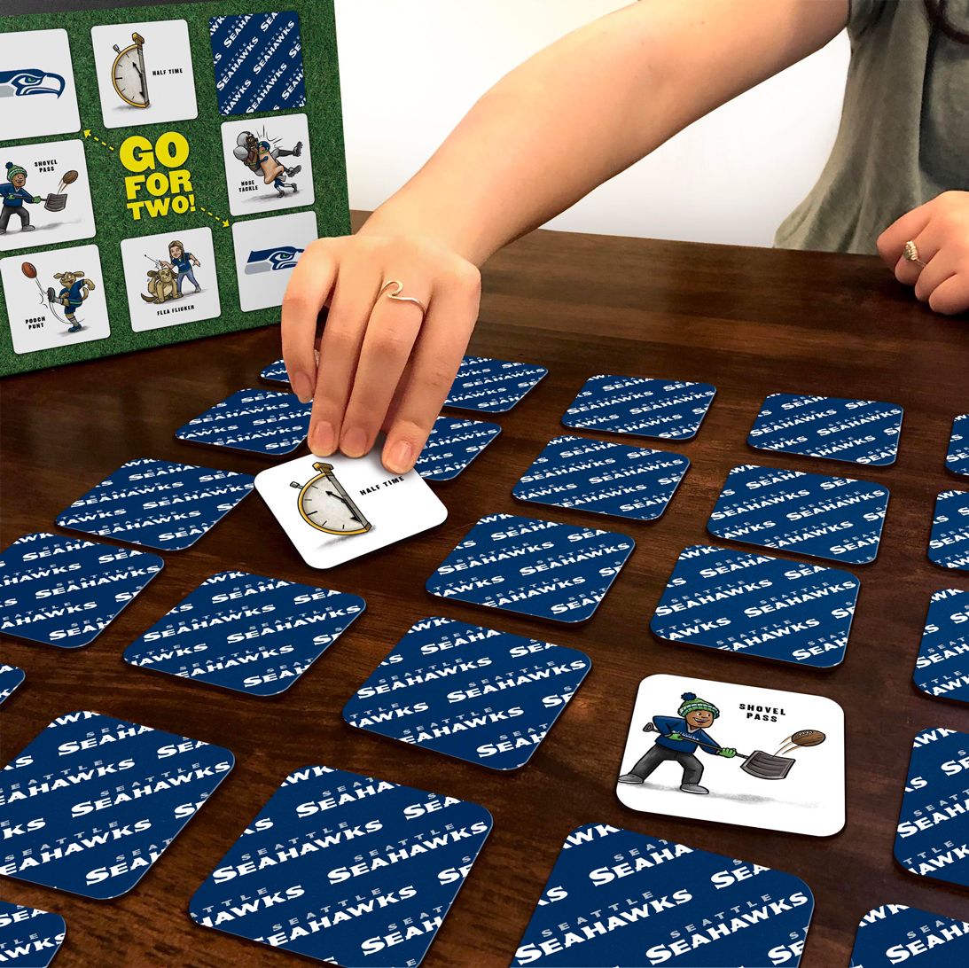 You The Fan Seattle Seahawks Memory Match Game product image