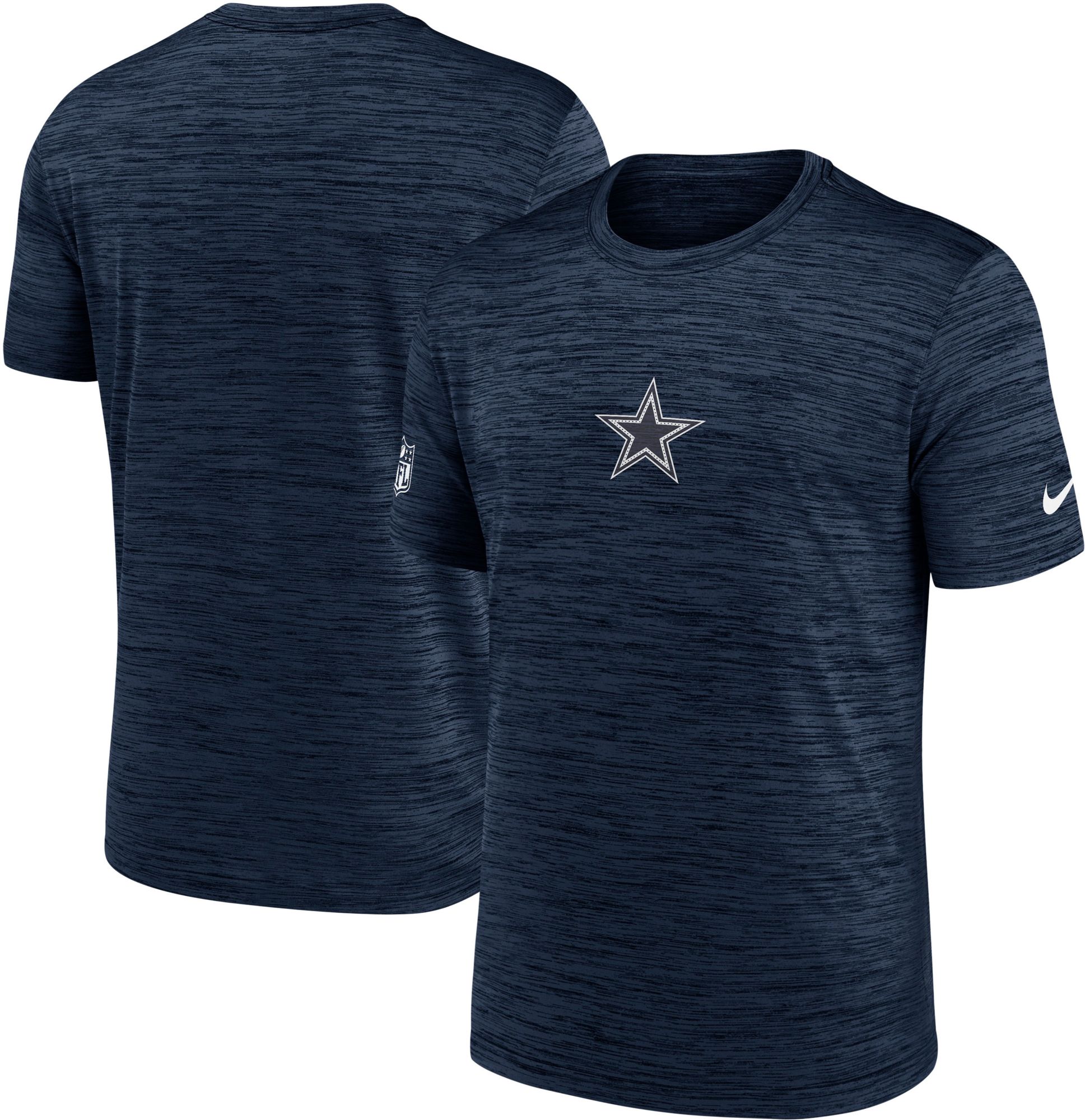 Nike Men's Dallas Cowboys Navy Velocity T-Shirt product image