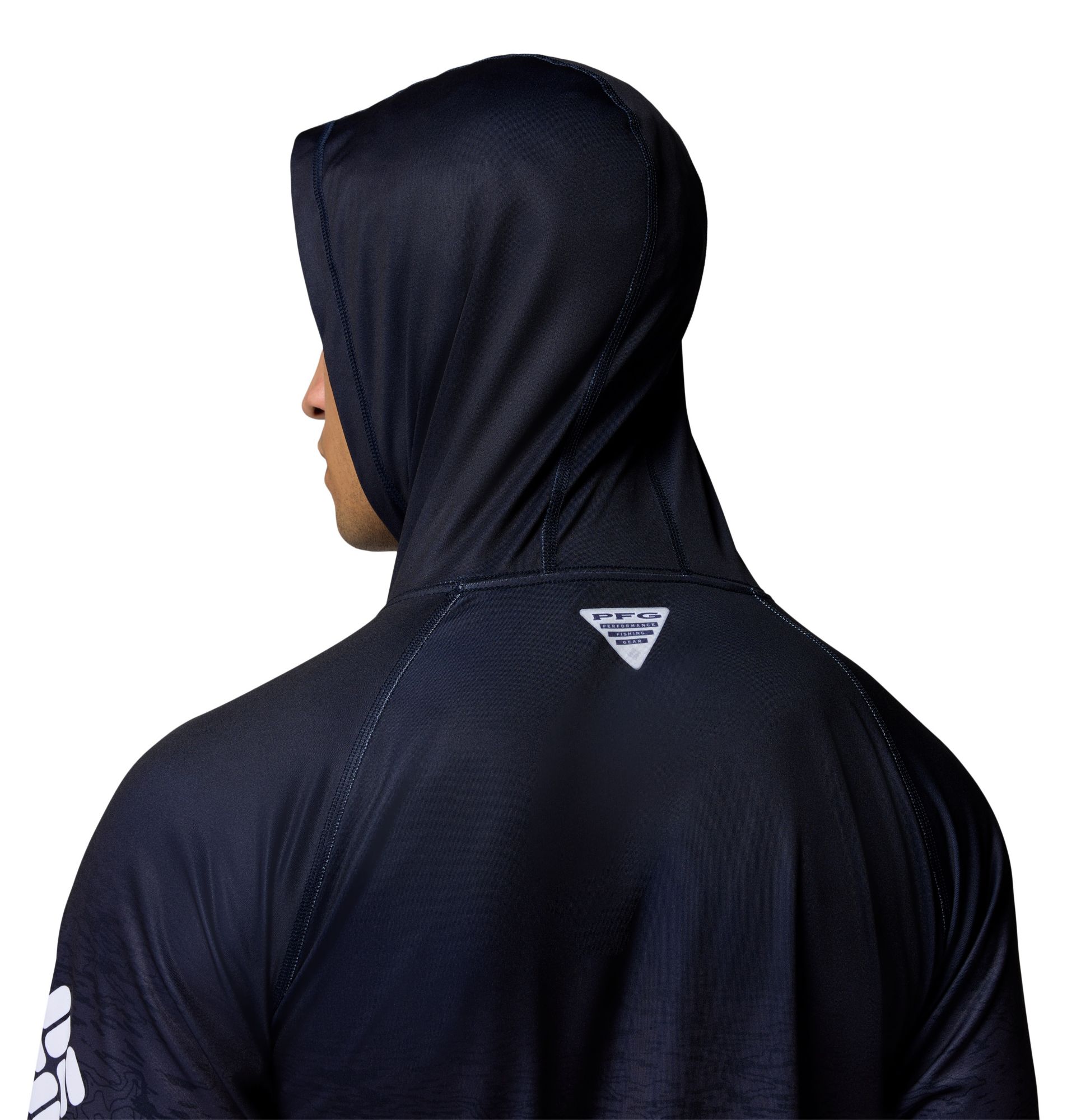 Columbia Men's Dallas Cowboys Navy Super Terminal Tackle Pullover Hoodie product image