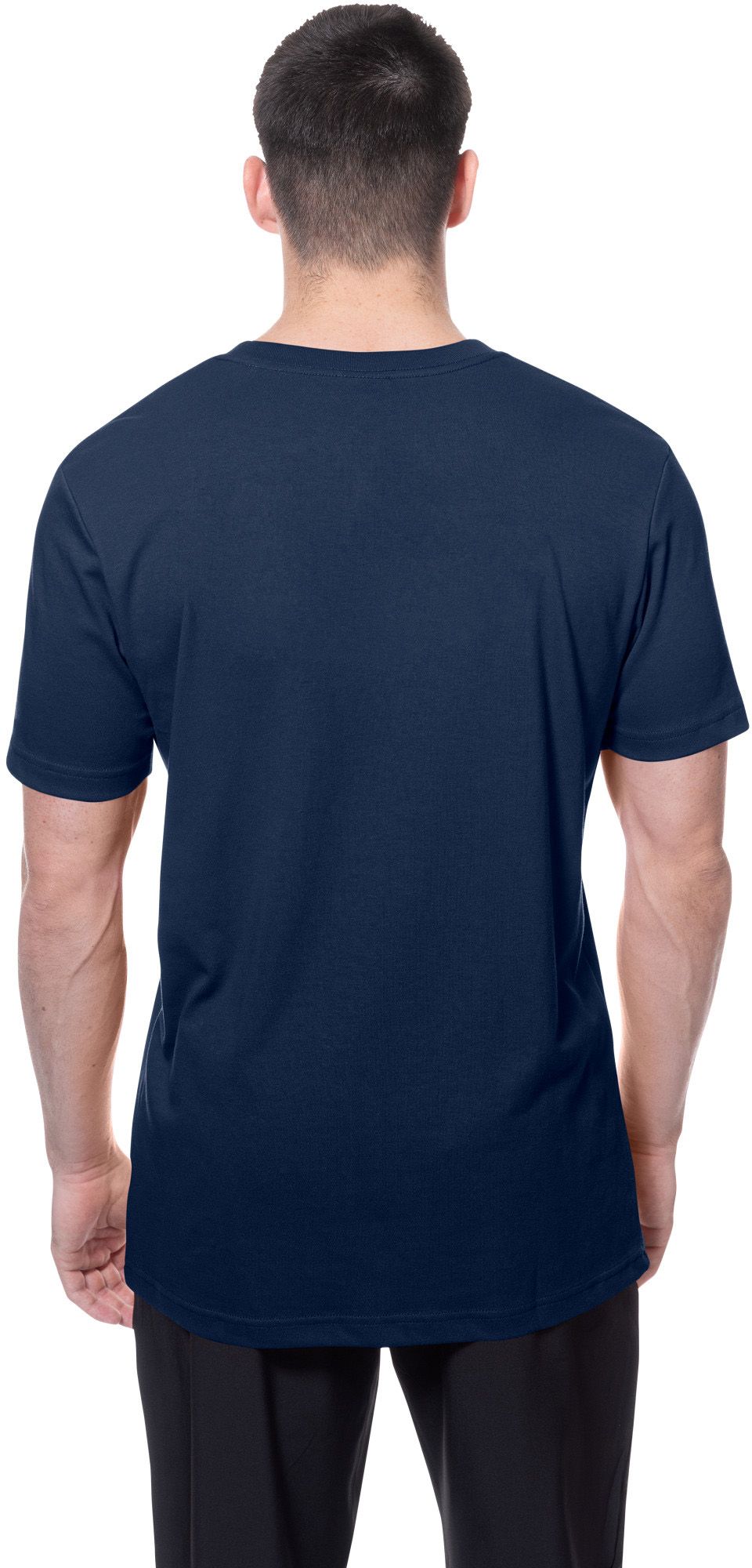 New Era Men's Dallas Cowboys Navy 	Combine Letter T-Shirt product image