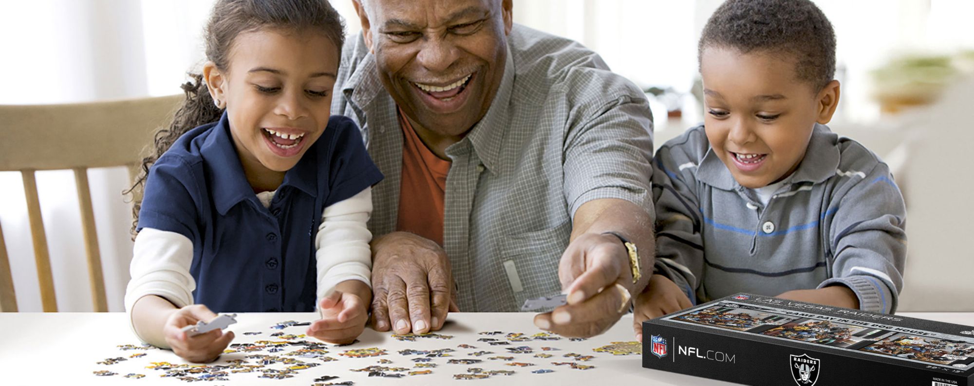 You The Fan Las Vegas Raiders Gameday In The Dog House Puzzle