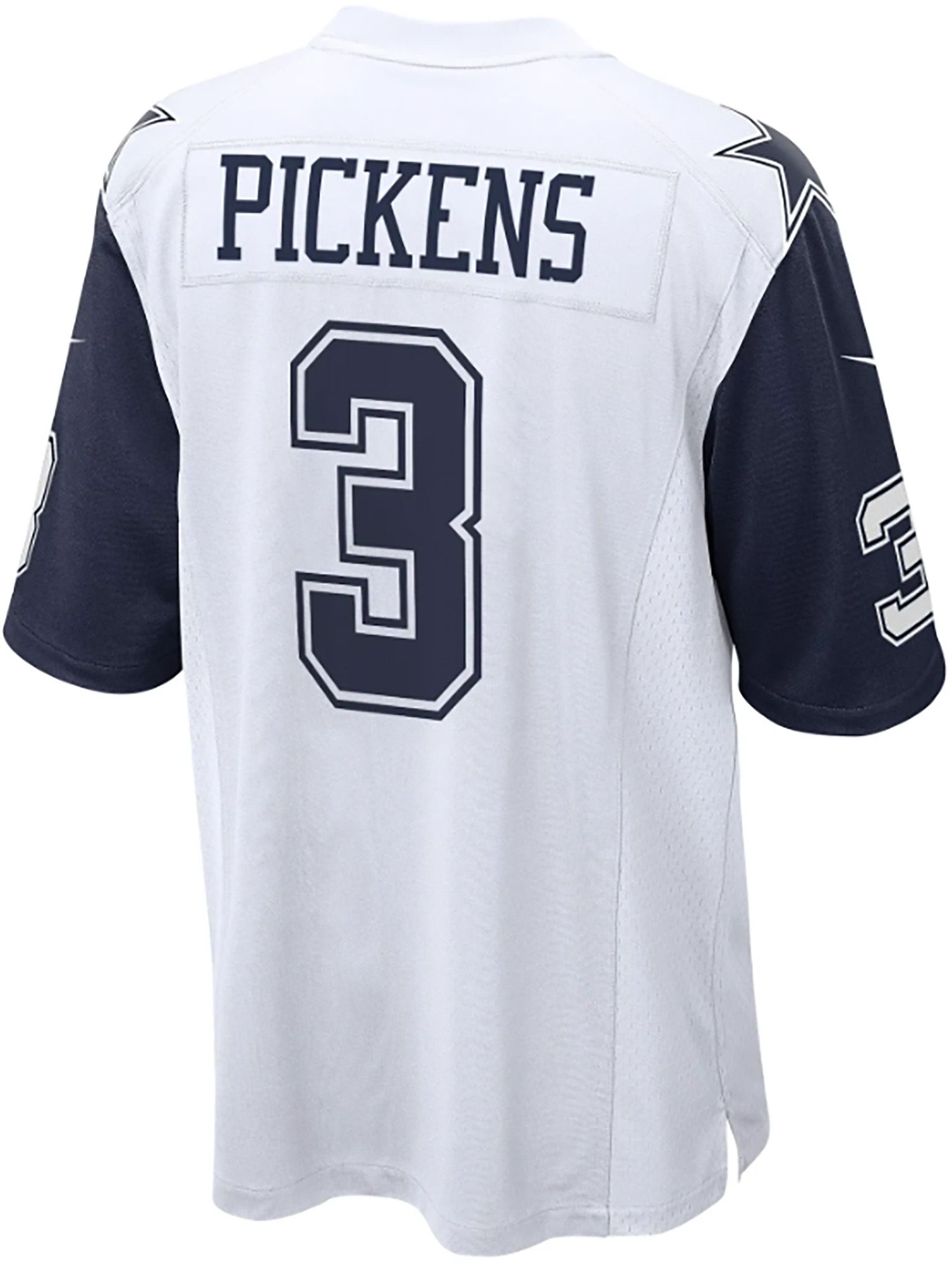 Nike Men's Dallas Cowboys George Pickens #3 White Alternate 2 Game Jersey product image
