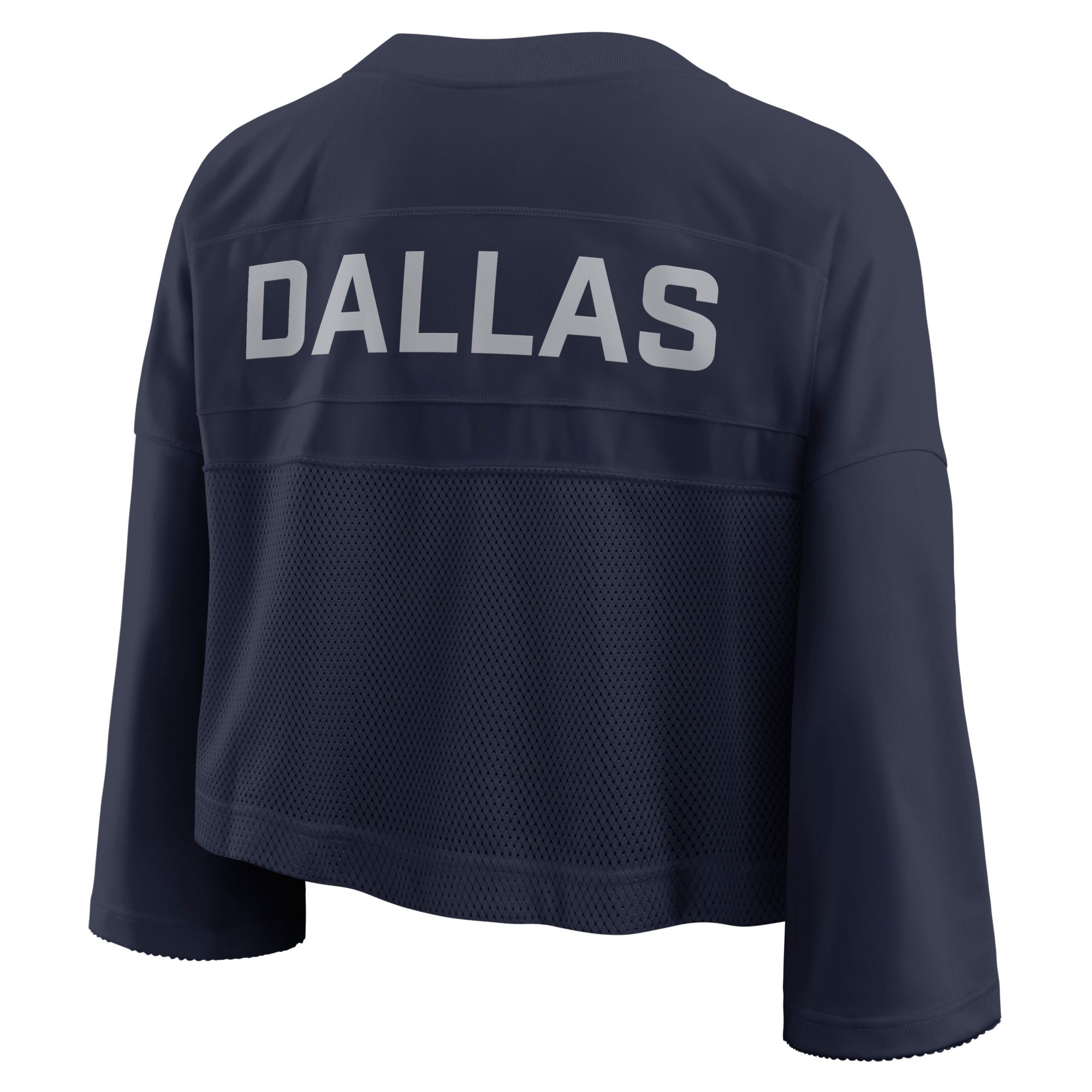 Nike Women's Dallas Cowboys Navy Crop Jersey product image