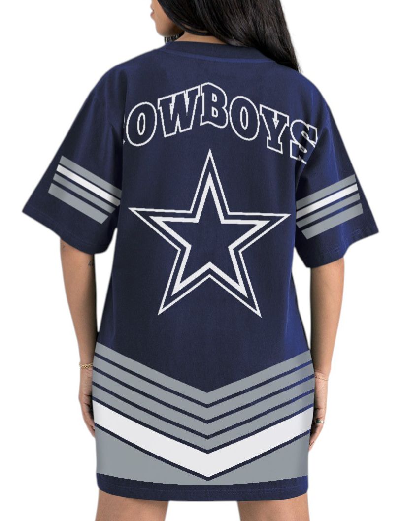 Gameday Couture Women's Dallas Cowboys Navy Perfect Score Dress product image