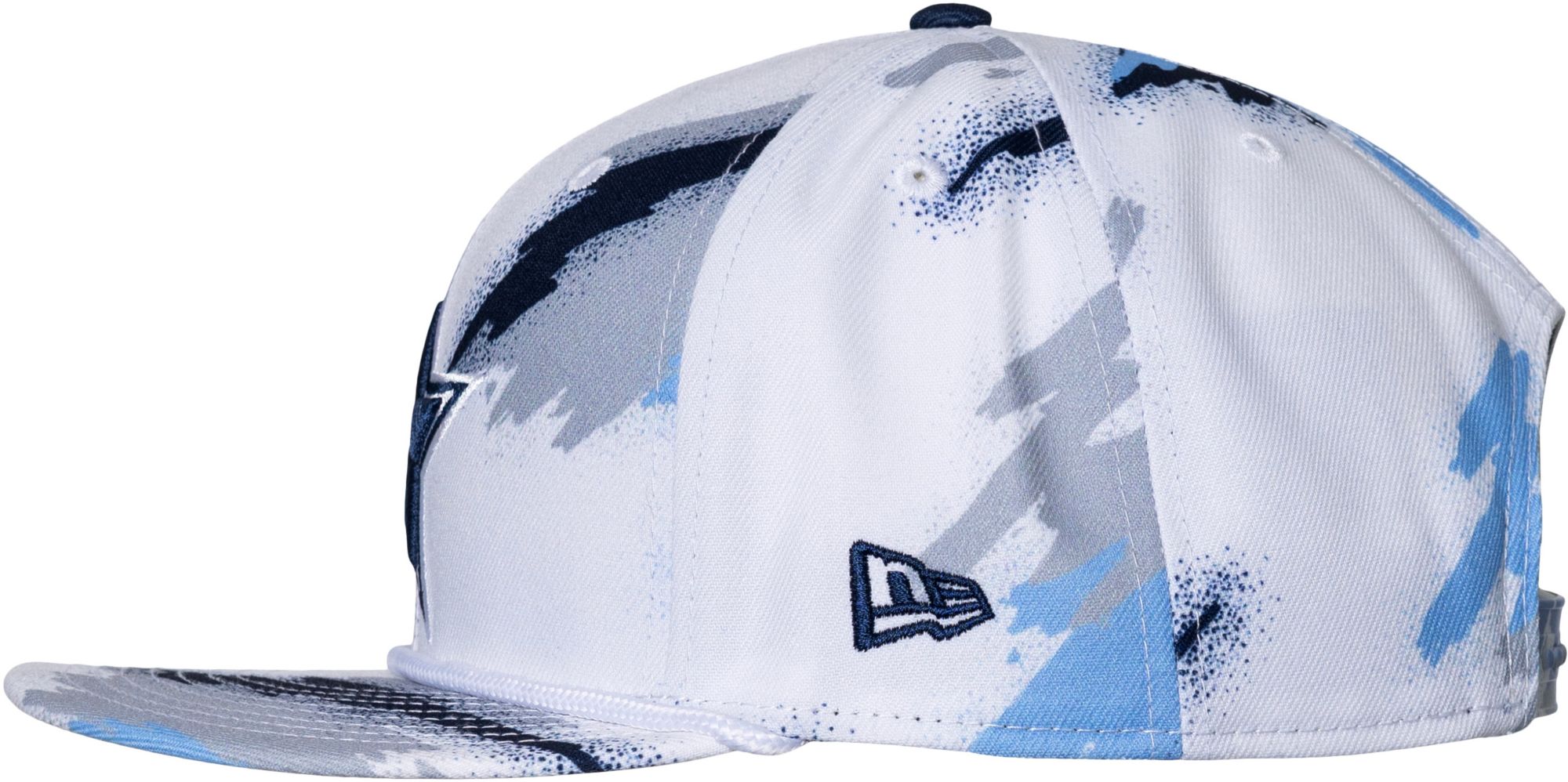 New Era Adult Dallas Cowboys White Paint 9Fifty Adjustable Hat product image