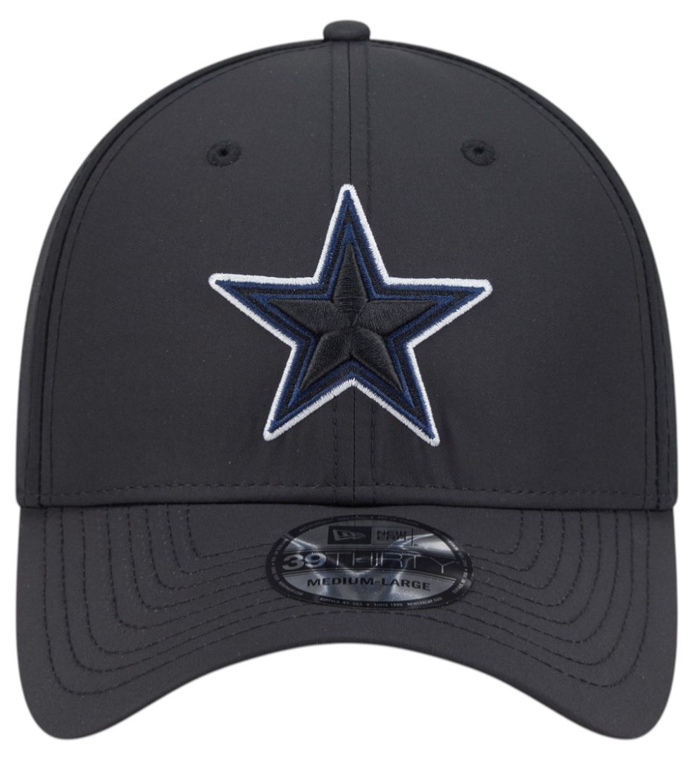 New Era Adult Dallas Cowboys Black Night 39Thirty Stretch Fit Hat product image