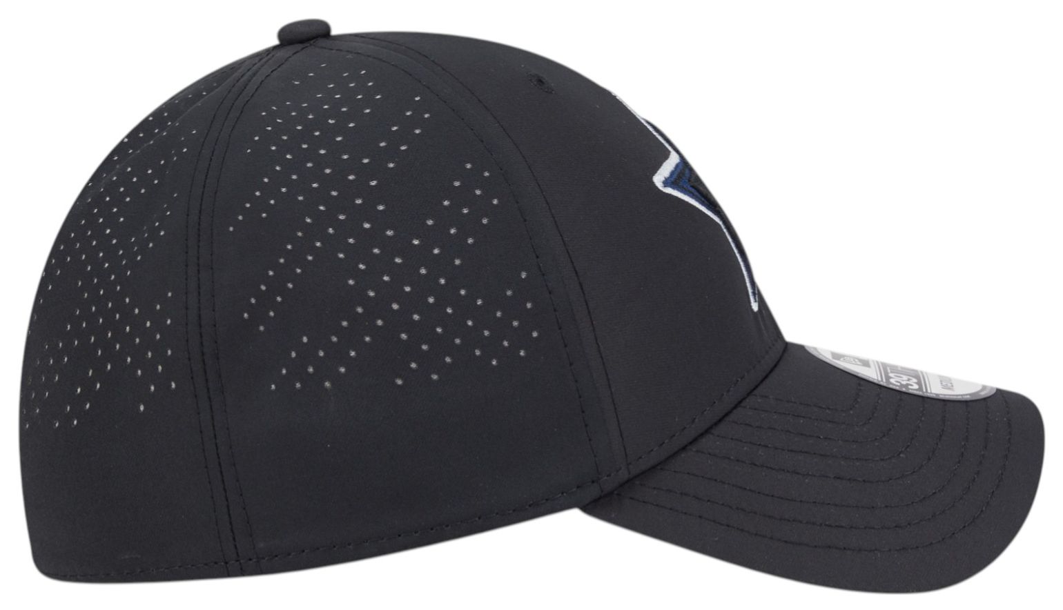 New Era Adult Dallas Cowboys Black Night 39Thirty Stretch Fit Hat product image