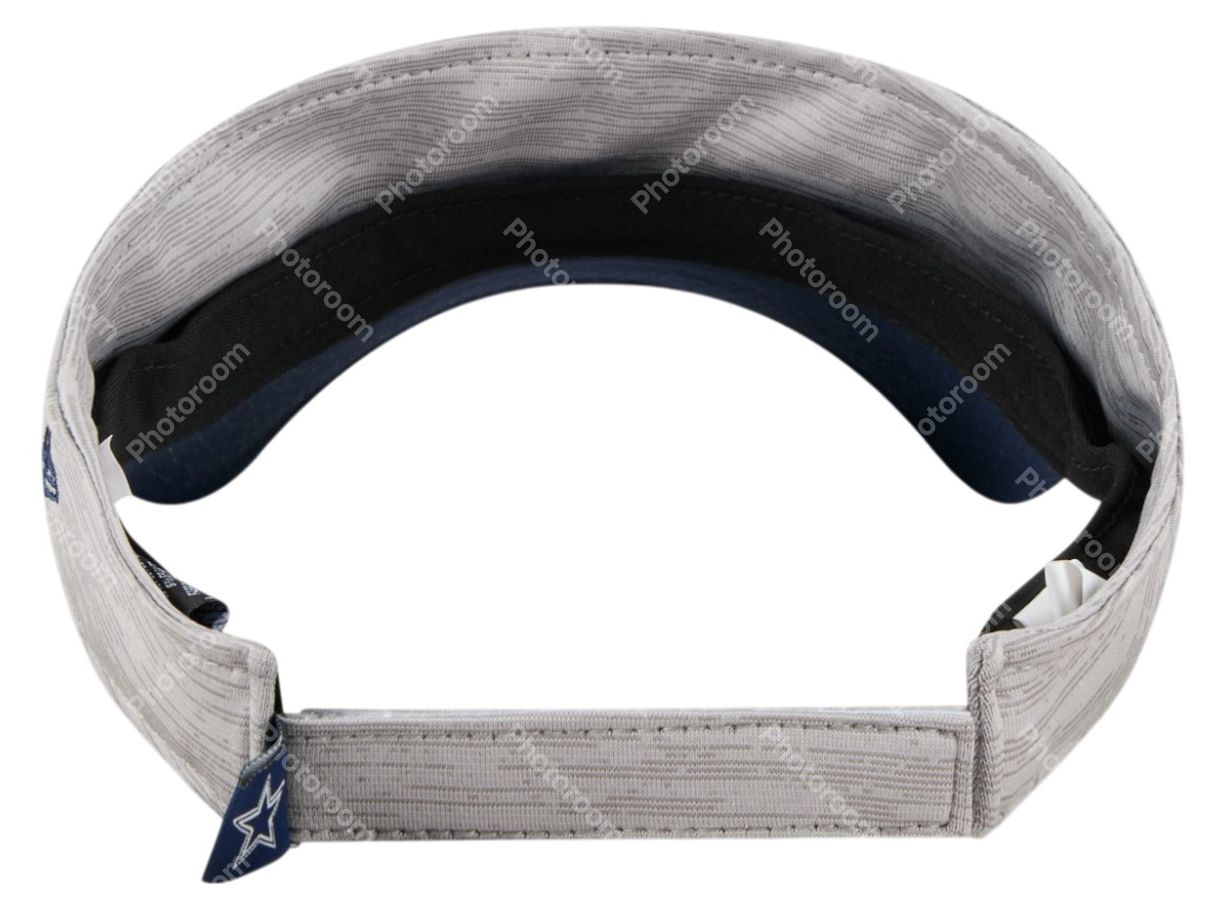 New Era Adult Dallas Cowboys Heathered Grey Adjustable Visor product image
