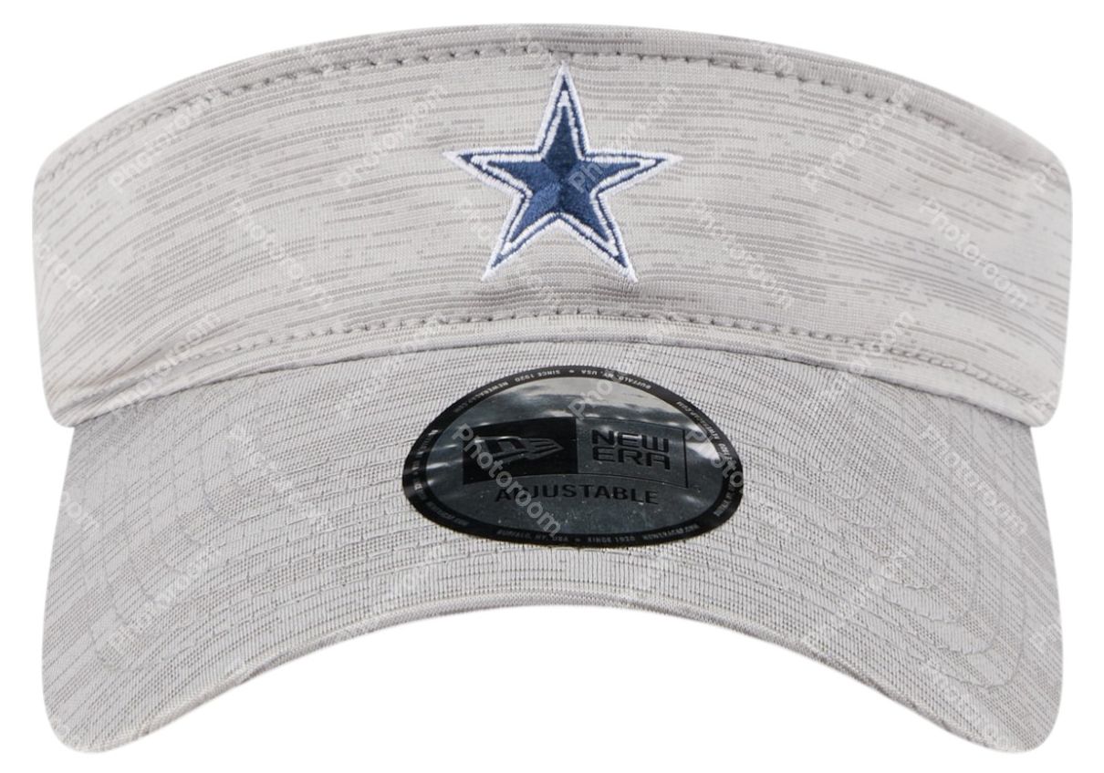 New Era Adult Dallas Cowboys Heathered Grey Adjustable Visor product image