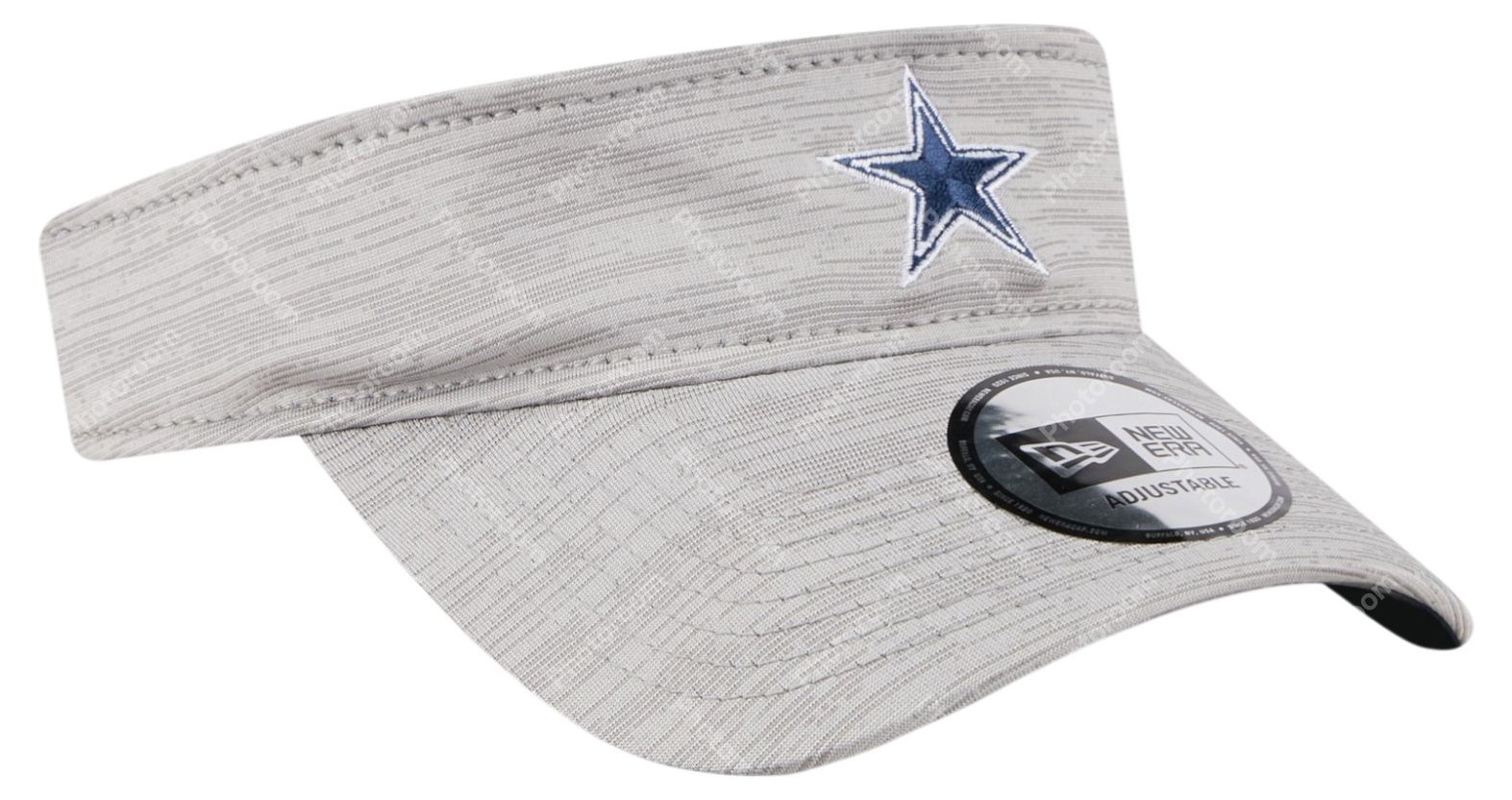 New Era Adult Dallas Cowboys Heathered Grey Adjustable Visor product image