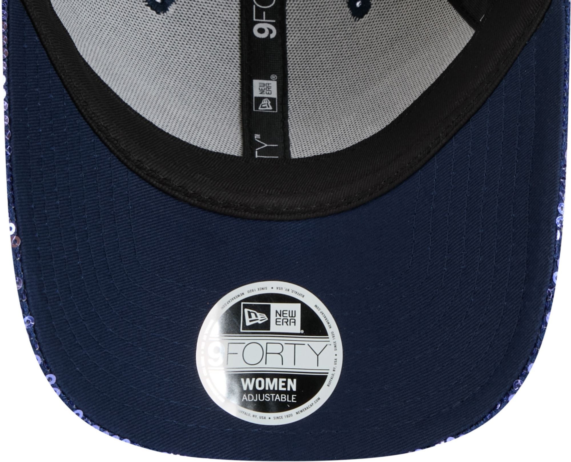 New Era Youth Dallas Cowboys Navy Sequin 9Forty Adjustable Hat product image