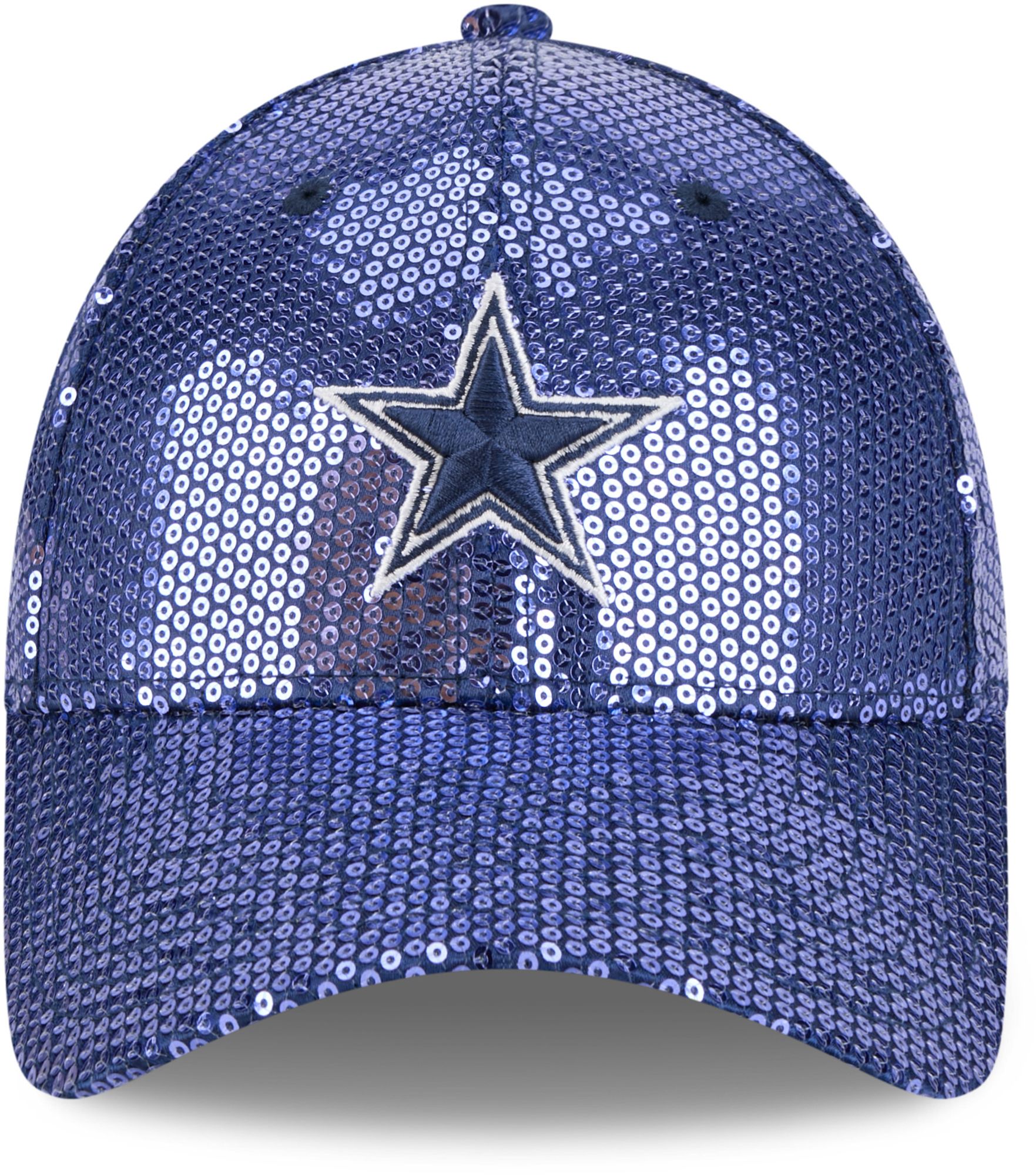 New Era Youth Dallas Cowboys Navy Sequin 9Forty Adjustable Hat product image
